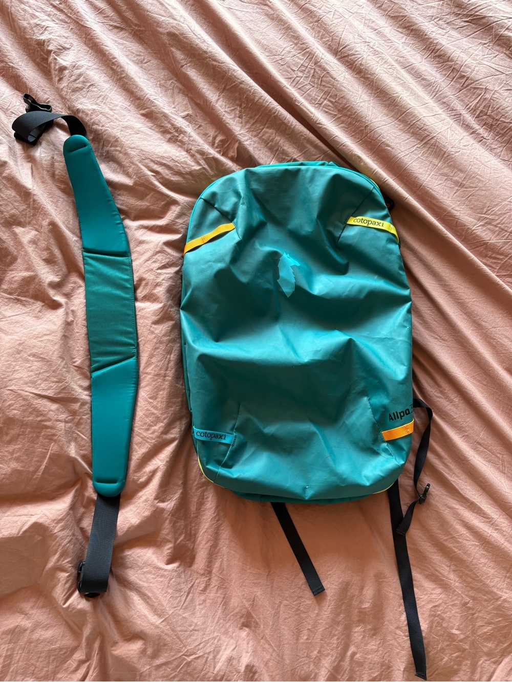 cotopaxi Teal Allpa Travel Backpack